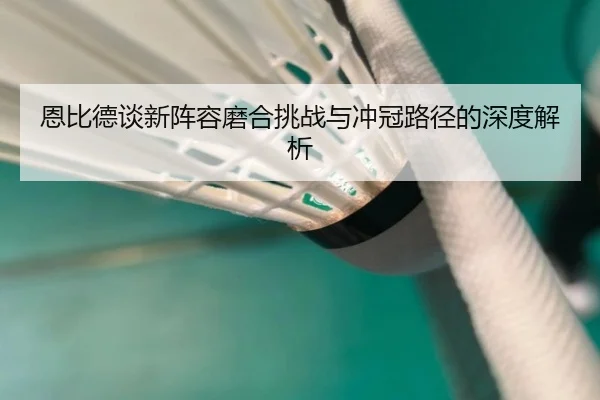 恩比德谈新阵容磨合挑战与冲冠路径的深度解析